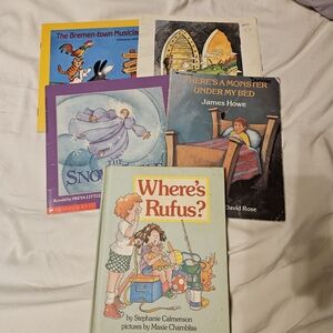 Lot Of 5 Of Misc Old Children Books (Item#174 B-F)